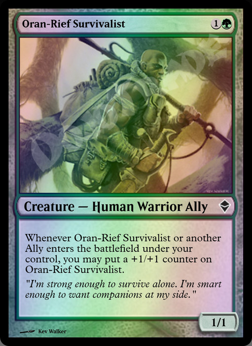 Oran-Rief Survivalist FOIL