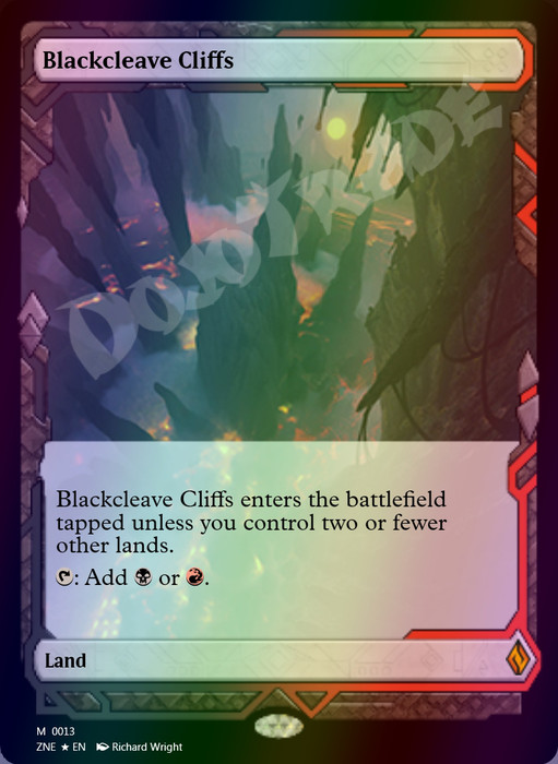 Blackcleave Cliffs FOIL