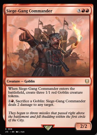 Siege-Gang Commander [MTGO]