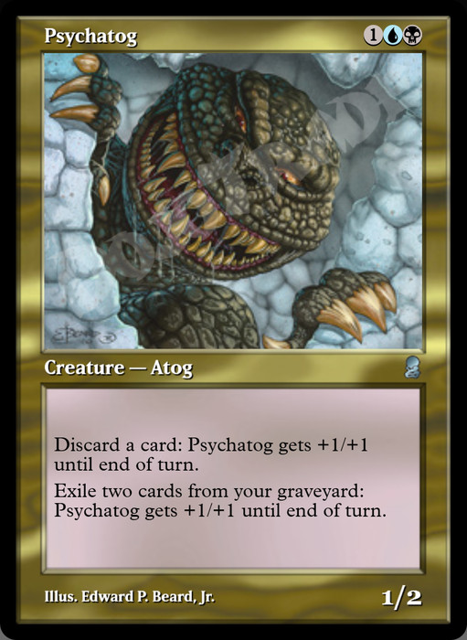 MTG サイカトグ/Psychatog キラカード Psychatog [MTGO]